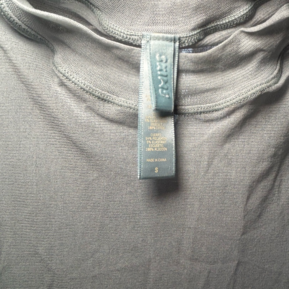 Skims sheer  bodysuit S/S ‘22 in baby blue